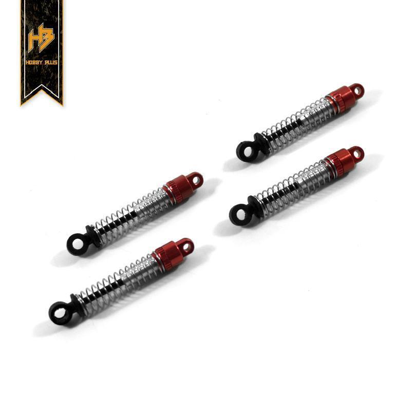 Hobby Plus 240071 Aluminum Upgrade Shocks Set (4pcs) - Techtonic Hobbies - Hobby Plus