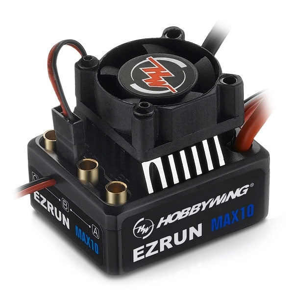Hobbywing-Hobbywing Ezrun Max10 Sl Esc 60Amp 2-3S-rc-cars-scale-models-sunshine-coast