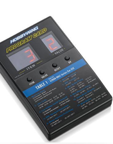 Hobbywing-Hobbywing General Led Program Card-rc-cars-scale-models-sunshine-coast