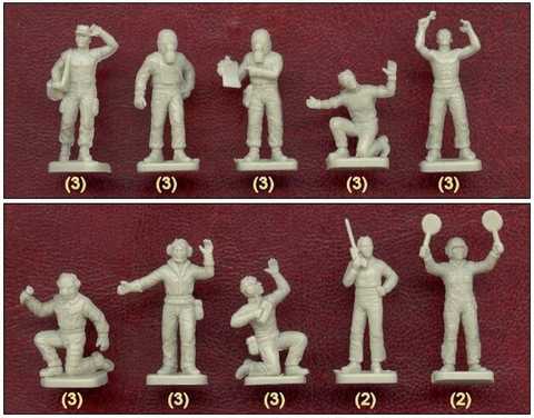 Italeri 1246 1/72 Scale NATO Pilots and Ground Crew Plastic Soldiers Kit (Scale Model) - Techtonic Hobbies - Italeri