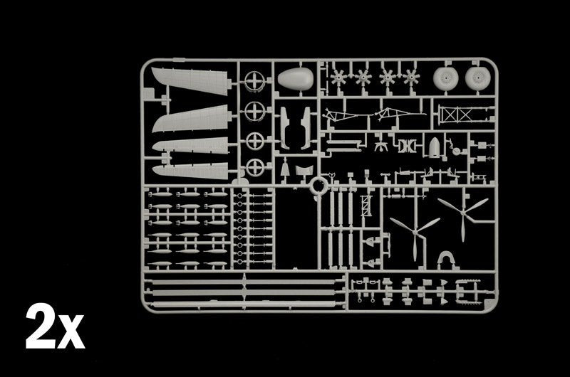 Italeri 1462 1/72 Scale Short Stirling Mk. III (British WW2 Bomber) Plastic Model Kit (Scale Model) - Techtonic Hobbies - Italeri