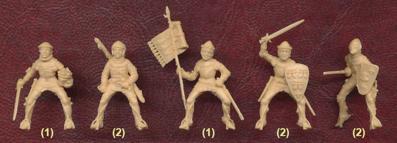 Italeri 06027 1/72 Scale 100 Years War British Knights And Archers - Techtonic Hobbies - Italeri