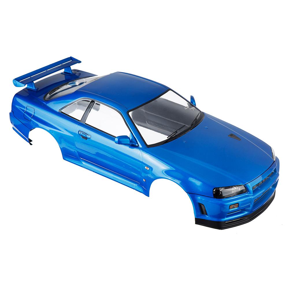 Killerbody 48716 Nissan Skyline Body Shell (Blue) (RC Car) - Techtonic Hobbies - Techtonic Hobbies