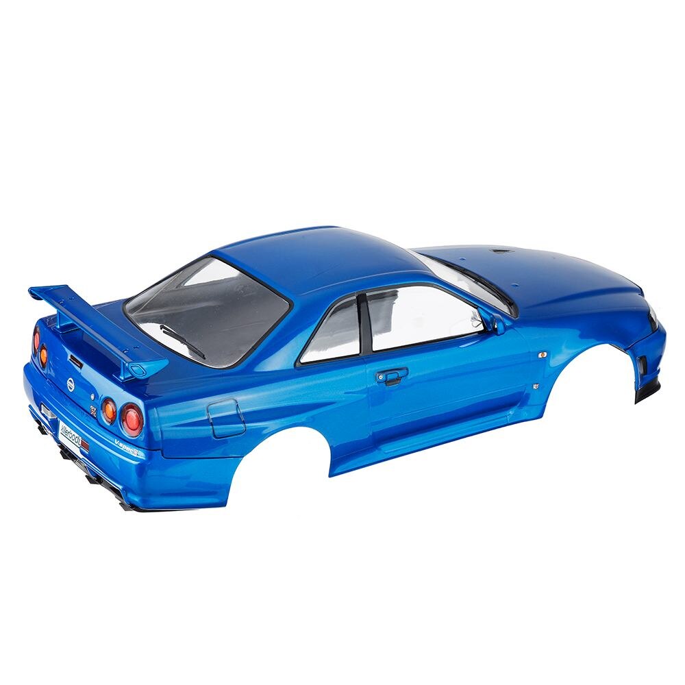 Killerbody 48716 Nissan Skyline Body Shell (Blue) (RC Car) - Techtonic Hobbies - Techtonic Hobbies