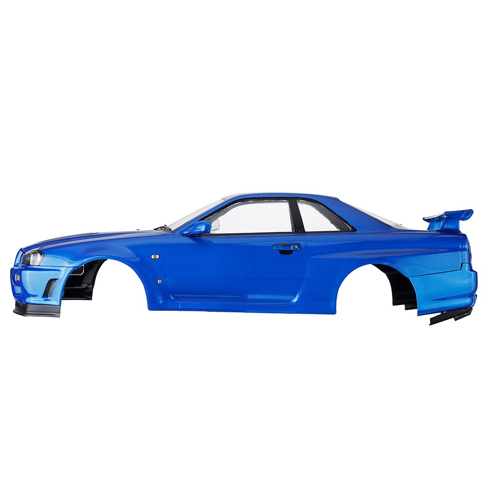 Killerbody 48716 Nissan Skyline Body Shell (Blue) (RC Car) - Techtonic Hobbies - Techtonic Hobbies