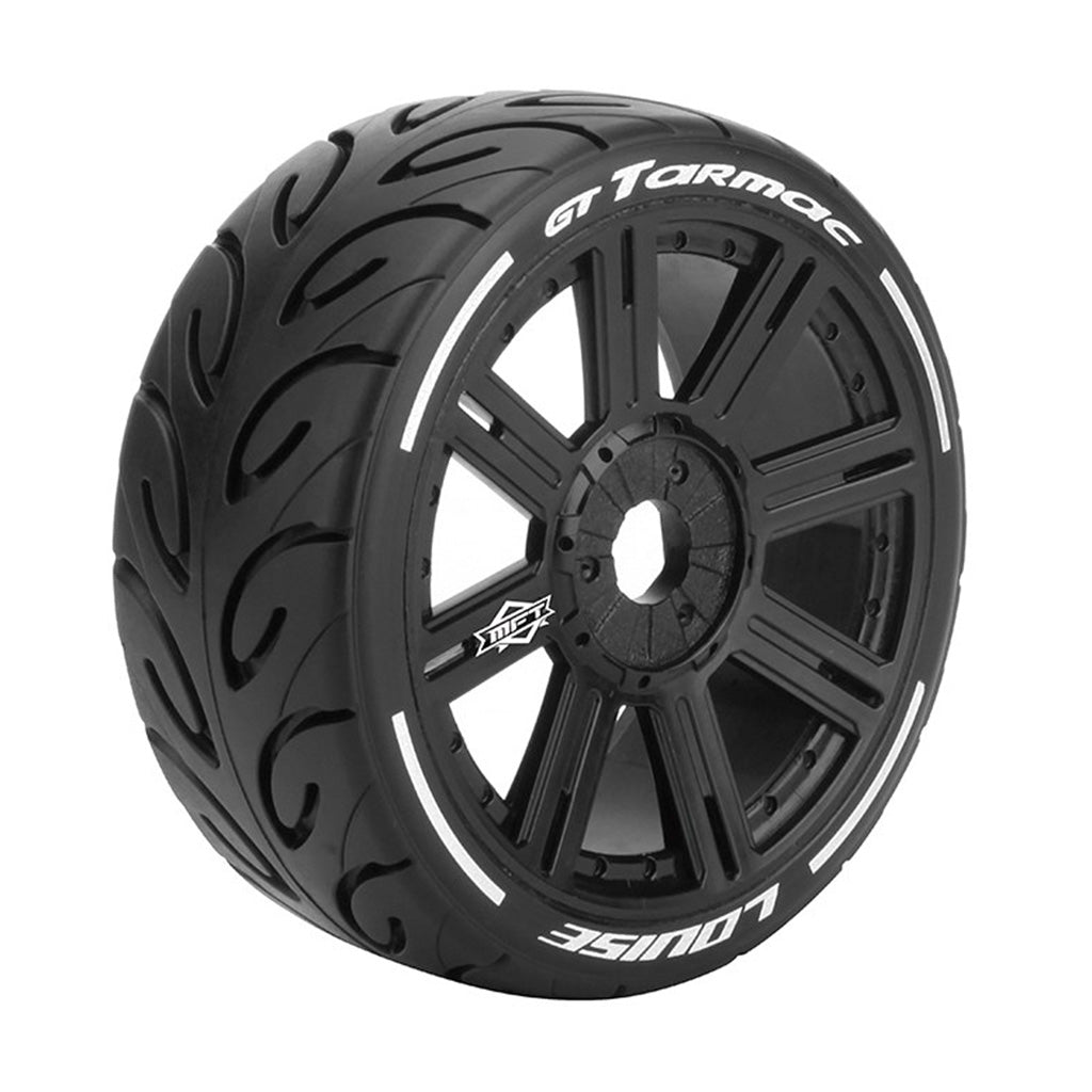Louise World GT-Tarmac 1/8 Wheel & Tyre Soft LT3285SB - Techtonic Hobbies - Louise World