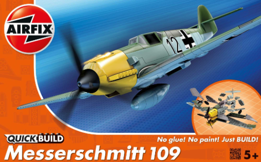 Airfix-Airfix Quickbuild Messerschmitt 109-rc-cars-scale-models-sunshine-coast