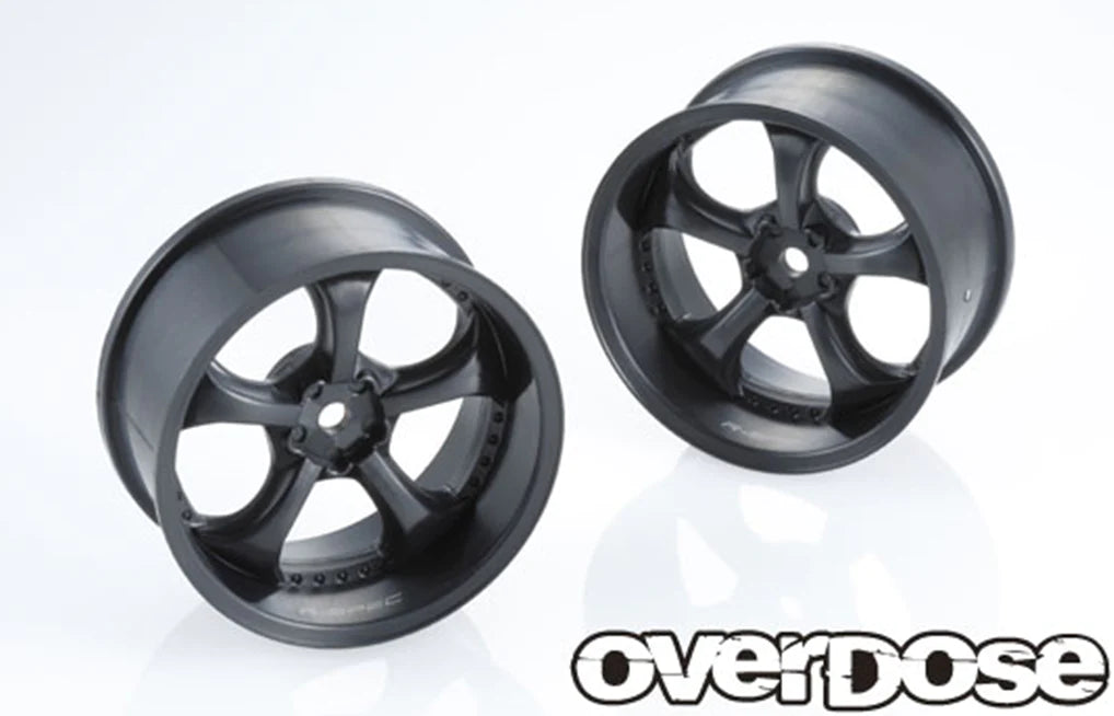 Overdose-Overdose R-SPEC WORK VS KF Wheel - Black-rc-cars-scale-models-sunshine-coast