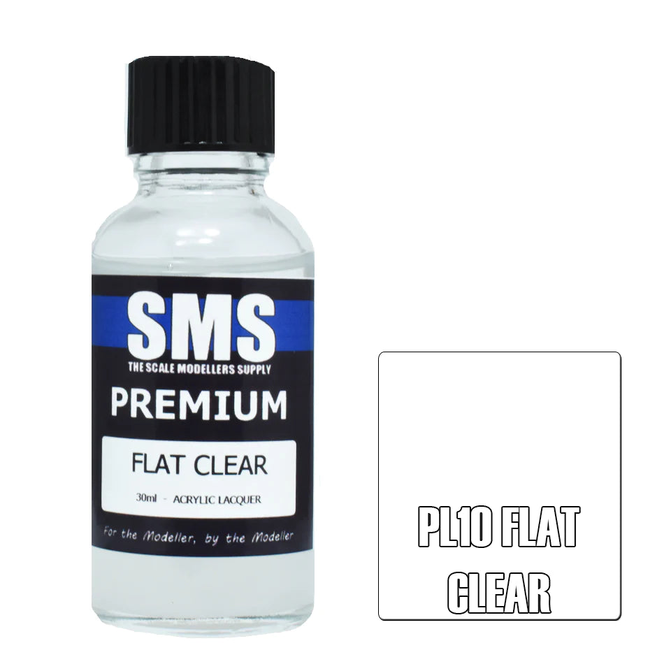 Scale Modellers Supply-Premium FLAT CLEAR 30ml-rc-cars-scale-models-sunshine-coast