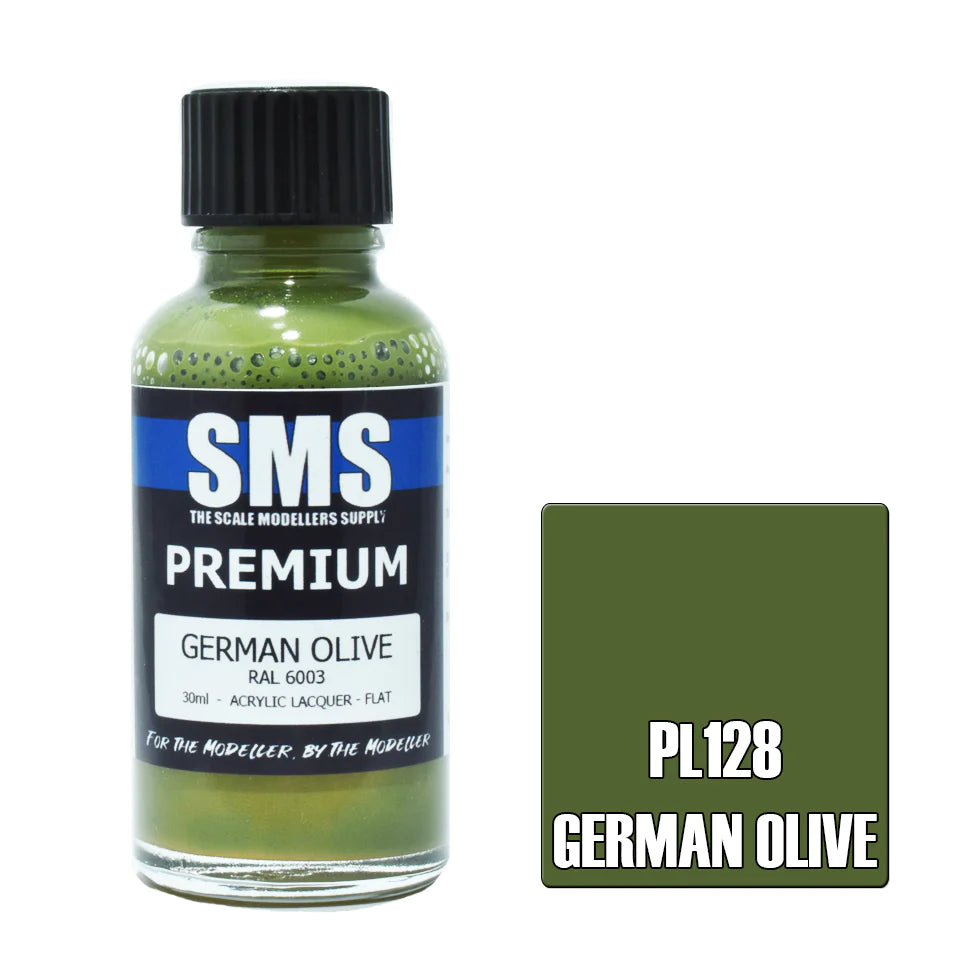 Scale Modellers Supply-Premium GERMAN OLIVE RAL6003 30ml-rc-cars-scale-models-sunshine-coast
