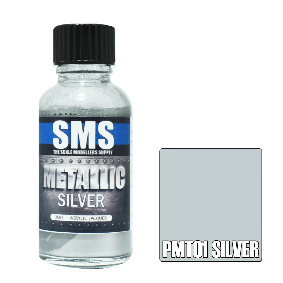 Scale Modellers Supplies Heavy Metals Colour Set (Scale Models) - Techtonic Hobbies - Scale Modellers Supply