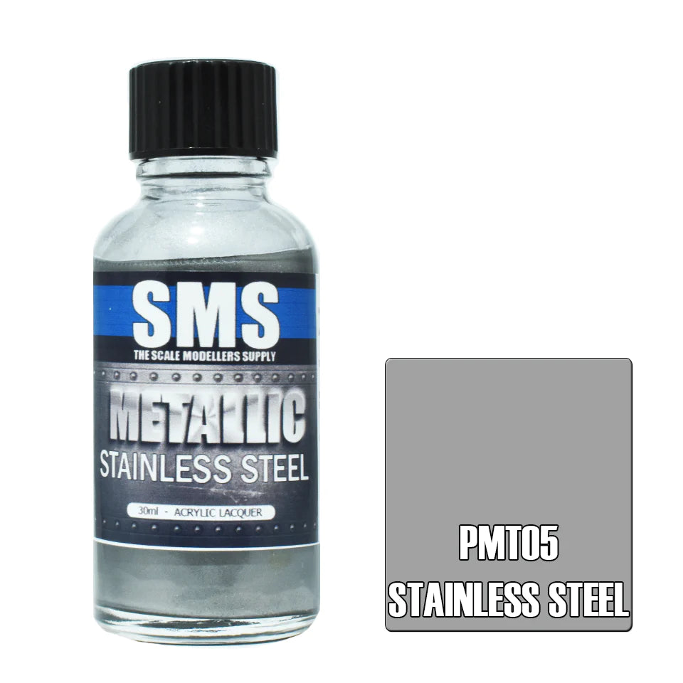 Scale Modellers Supplies Heavy Metals Colour Set (Scale Models) - Techtonic Hobbies - Scale Modellers Supply