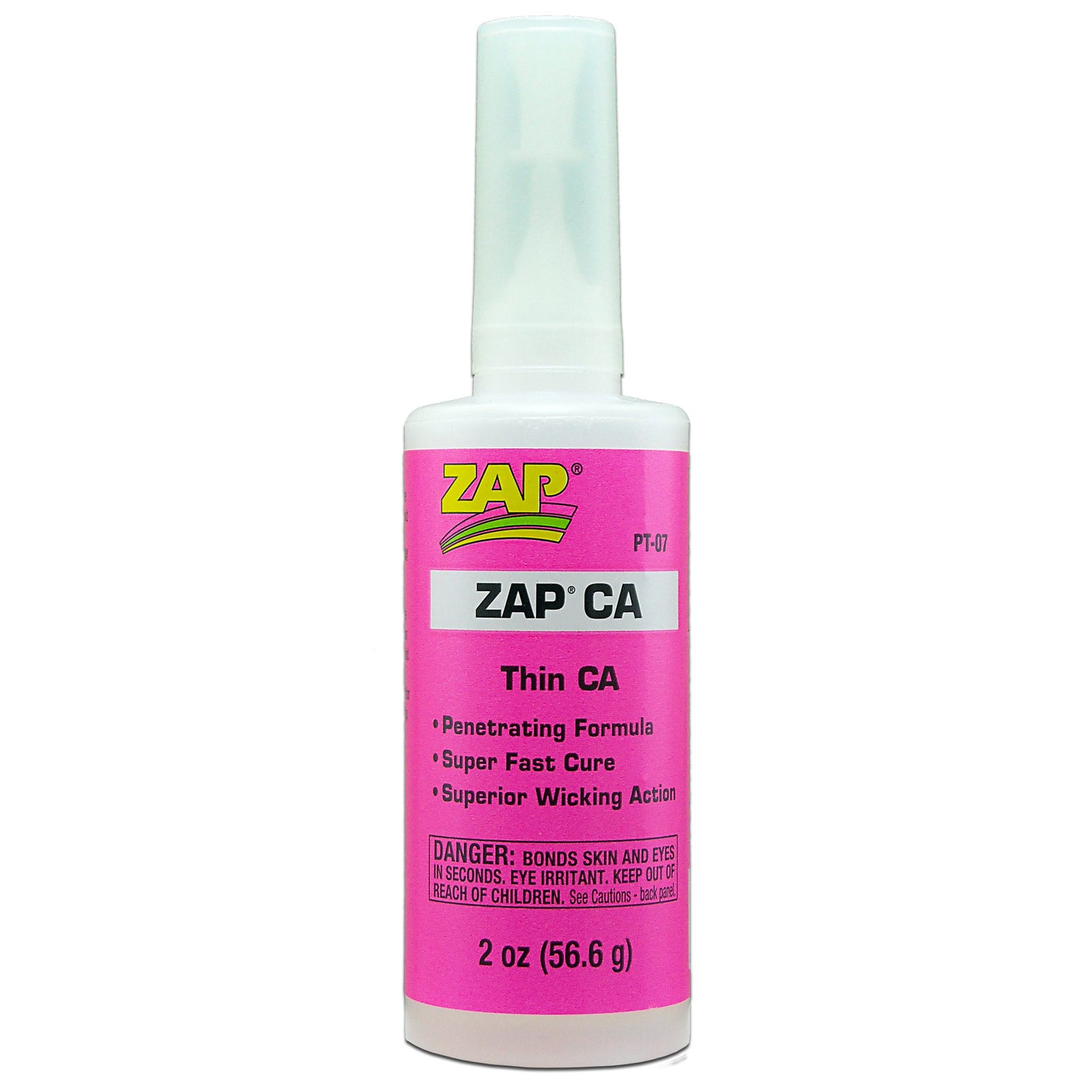 ZAP-Zap PT-07 2 OZ. PINK Zap CA 1 X BOTTLE-rc-cars-scale-models-sunshine-coast