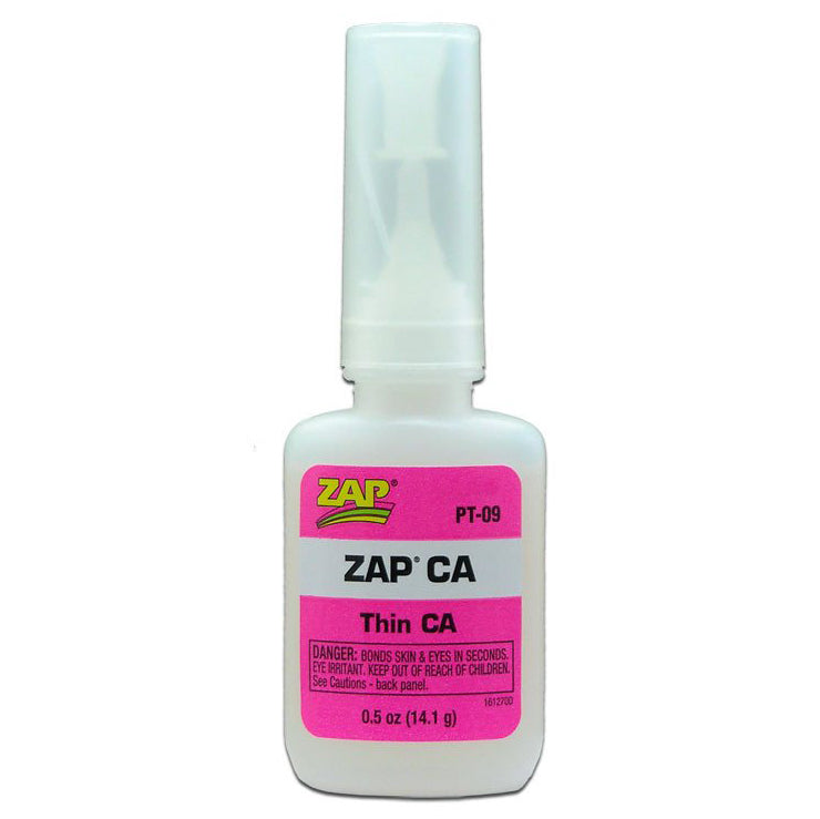 ZAP-Zap PT-09 1/2 OZ. PINK Zap CA 1 X BOTTLE (12 PER BOX)-rc-cars-scale-models-sunshine-coast