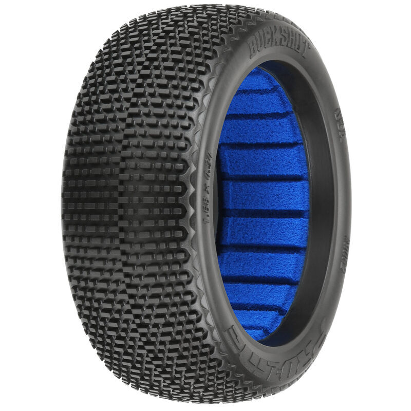 Proline Racing-Proline Buck Shot Off-Road 1/8 Buggy Tires M4 Super Soft 9062-03 -rc-cars-scale-models-sunshine-coast