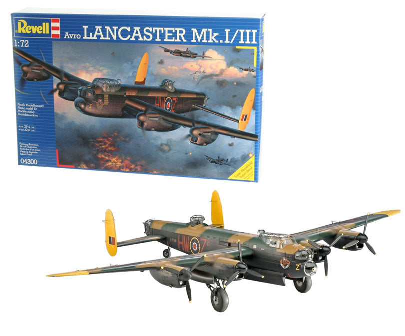 Revell 04300 1/72 Scale Avro Lancaster Mk.I/III - Techtonic Hobbies - Revell
