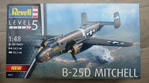 Revell 04977 1/48 Scale B-25C/D Mitchell (American Ww2 Bomber) Plastic