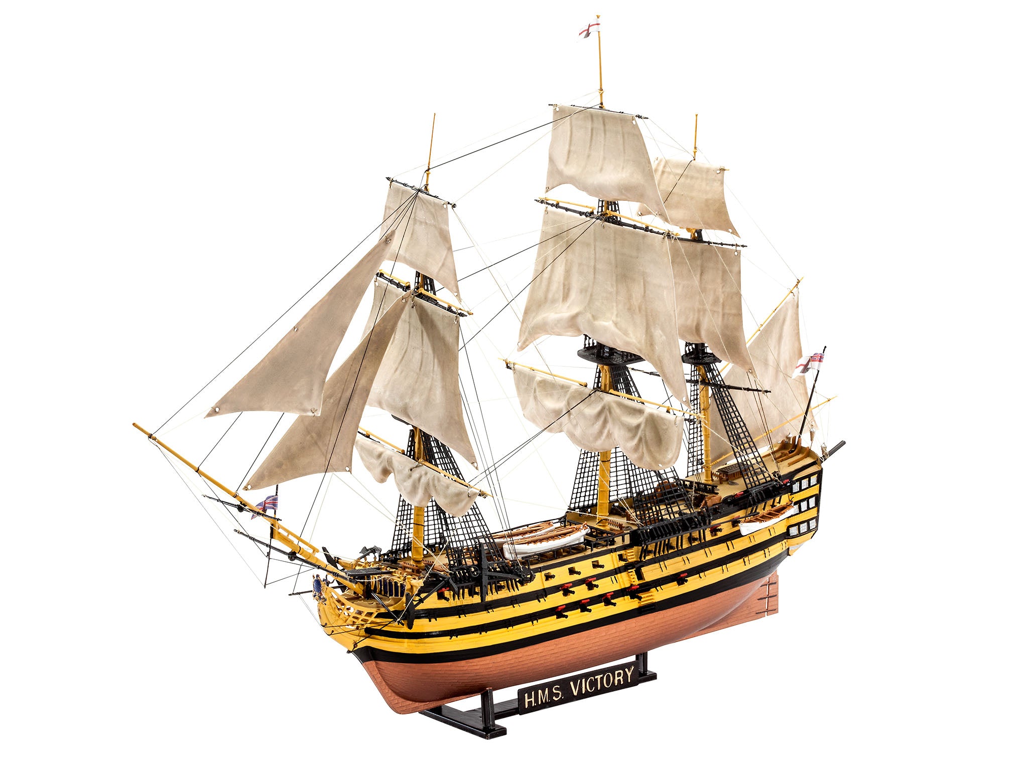 Revell 05408 1/225 Scale H.M.S. Victory Plastic Model Kit (Scale Model) - Techtonic Hobbies - Revell