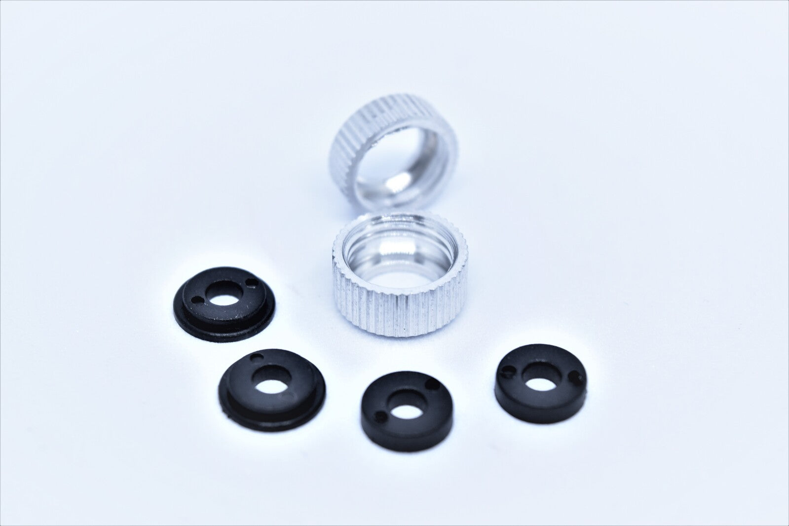 River Hobby VRX-Shock Lower Cap silver (FTX-6211)-rc-cars-scale-models-sunshine-coast