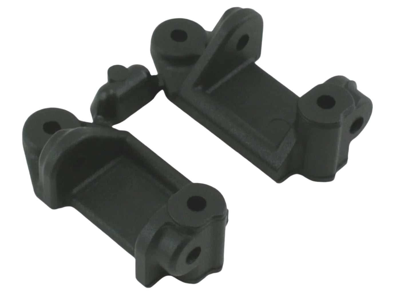 RPM-RPM Black Traxxas Slash 2WD/Nitro Slash/E-Stampede/E-Rustler Left & Right Caster Blocks-rc-cars-scale-models-sunshine-coast