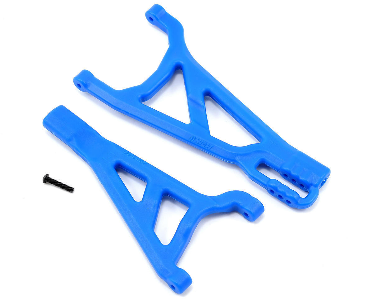 RPM-RPM Traxxas Revo/Summit Front Left A-Arms (Blue)-rc-cars-scale-models-sunshine-coast