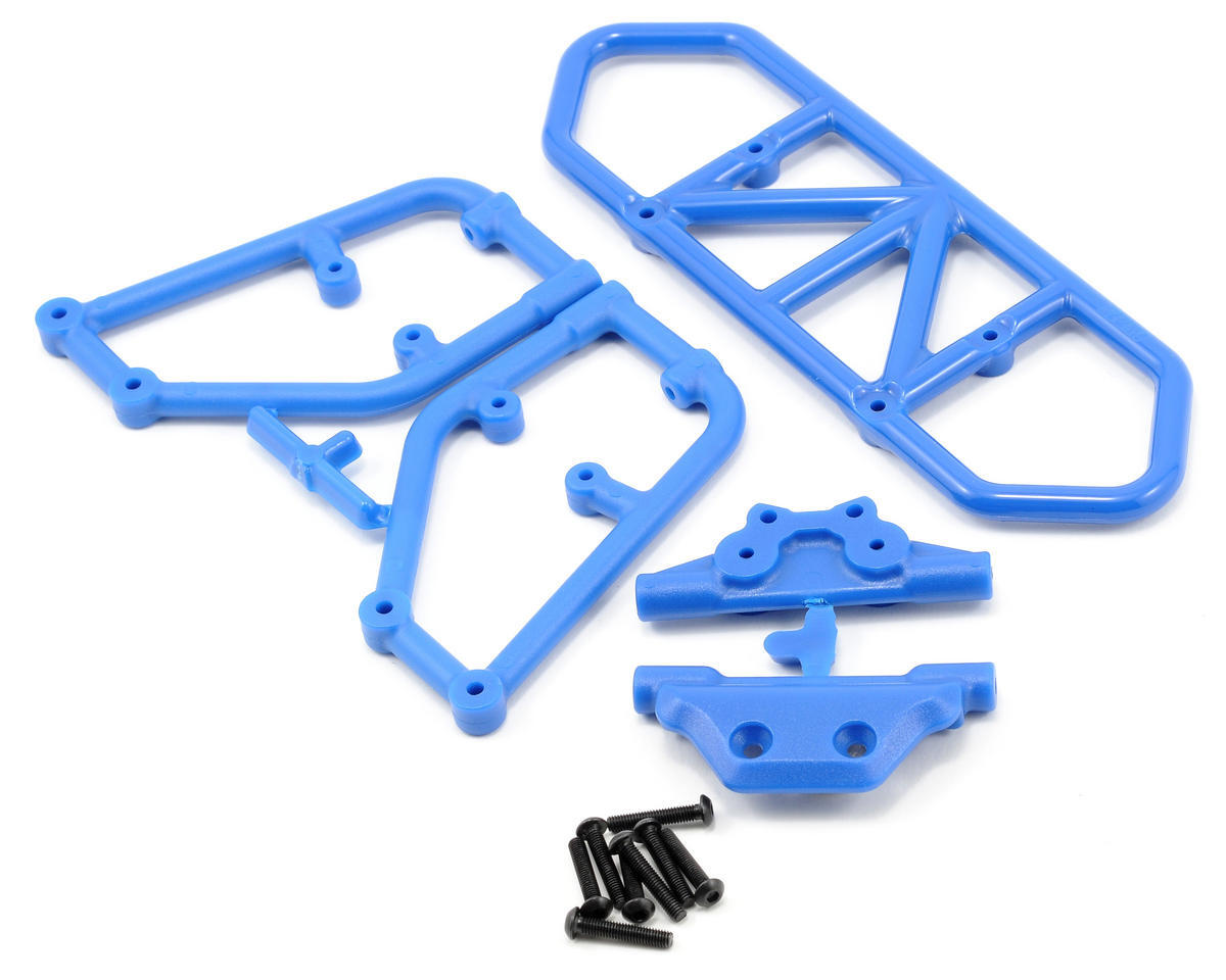 RPM-RPM Rear Bumper (Blue) (Slash 4x4)-rc-cars-scale-models-sunshine-coast