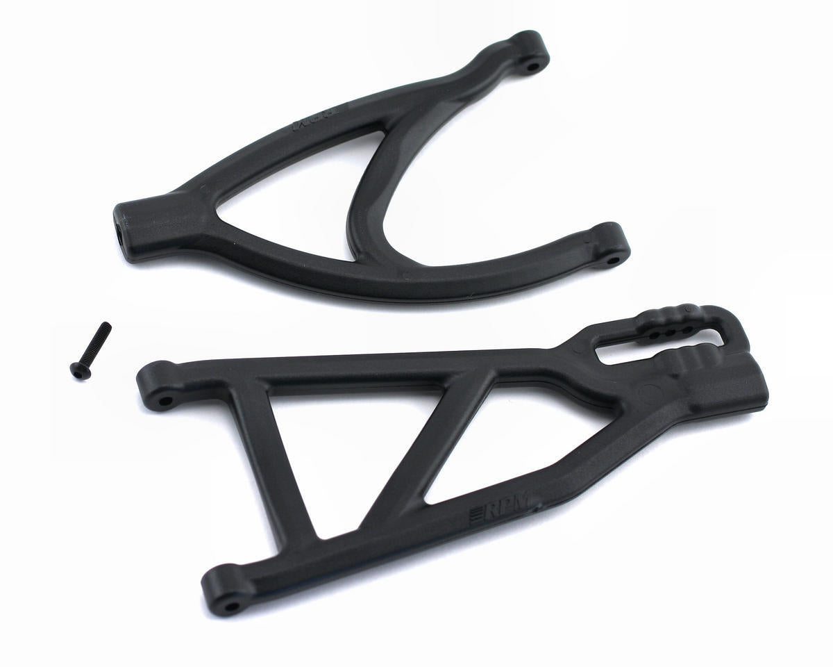 RPM-RPM Traxxas Revo Rear Left/Right A-Arms (Black)-rc-cars-scale-models-sunshine-coast