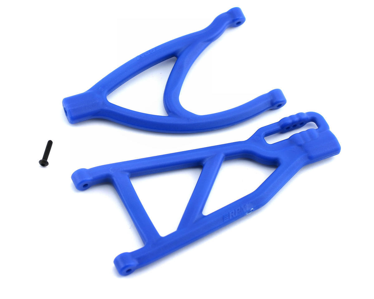 RPM-RPM Traxxas Revo/Summit Rear Left/Right A-Arms (Blue)-rc-cars-scale-models-sunshine-coast
