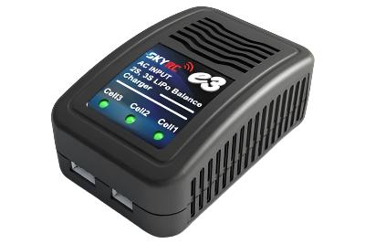 SkyRC-E3 2-3s LiPo Charger RCM approved-rc-cars-scale-models-sunshine-coast