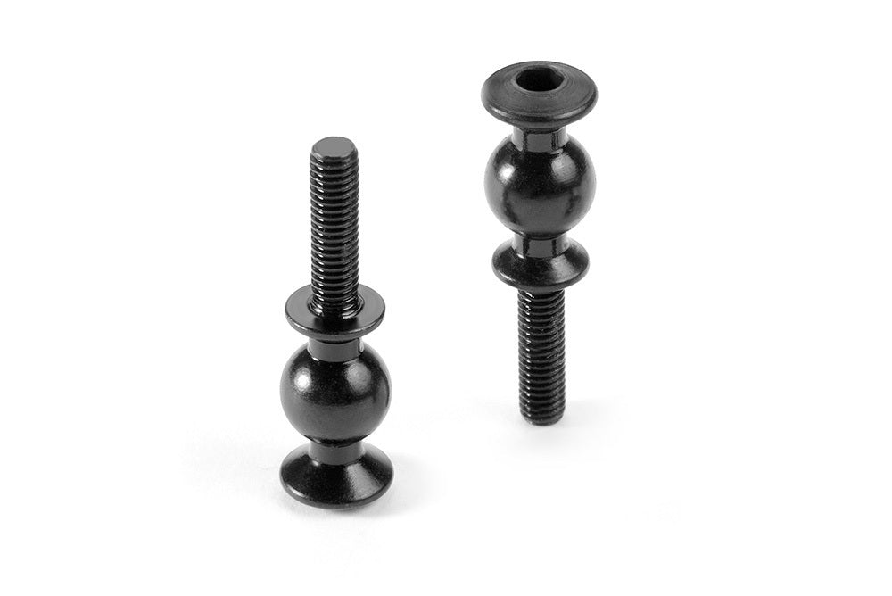 Team X-Ray-Team X-Ray BALL STUD 6.8MM WITH BACKSTOP L=6MM - M3X11 (2)-rc-cars-scale-models-sunshine-coast