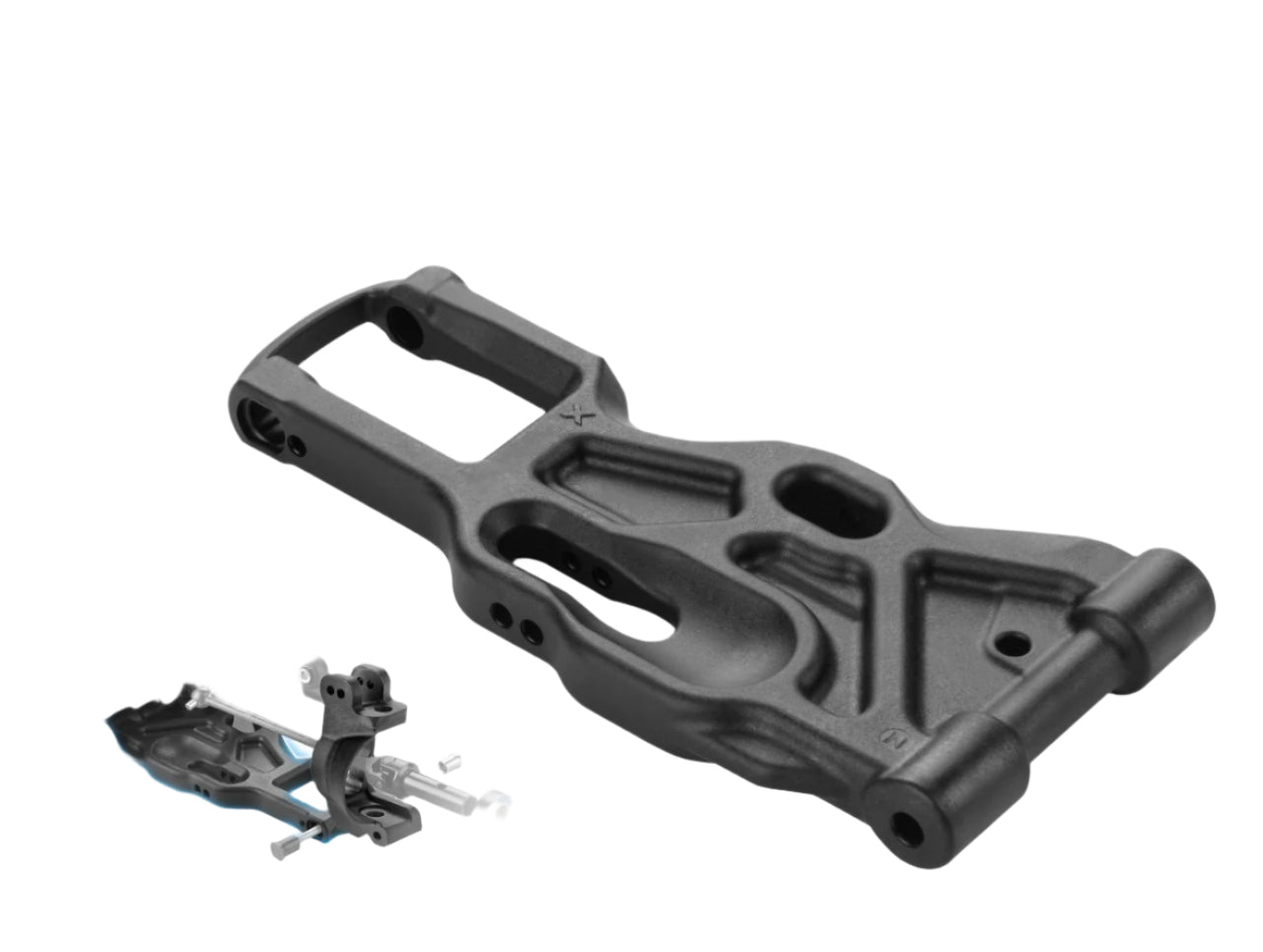 Team X-Ray-Team X-Ray XB8 C-HUB Composite FRONT LOWER SUSPENSION ARM-MEDIUM-rc-cars-scale-models-sunshine-coast