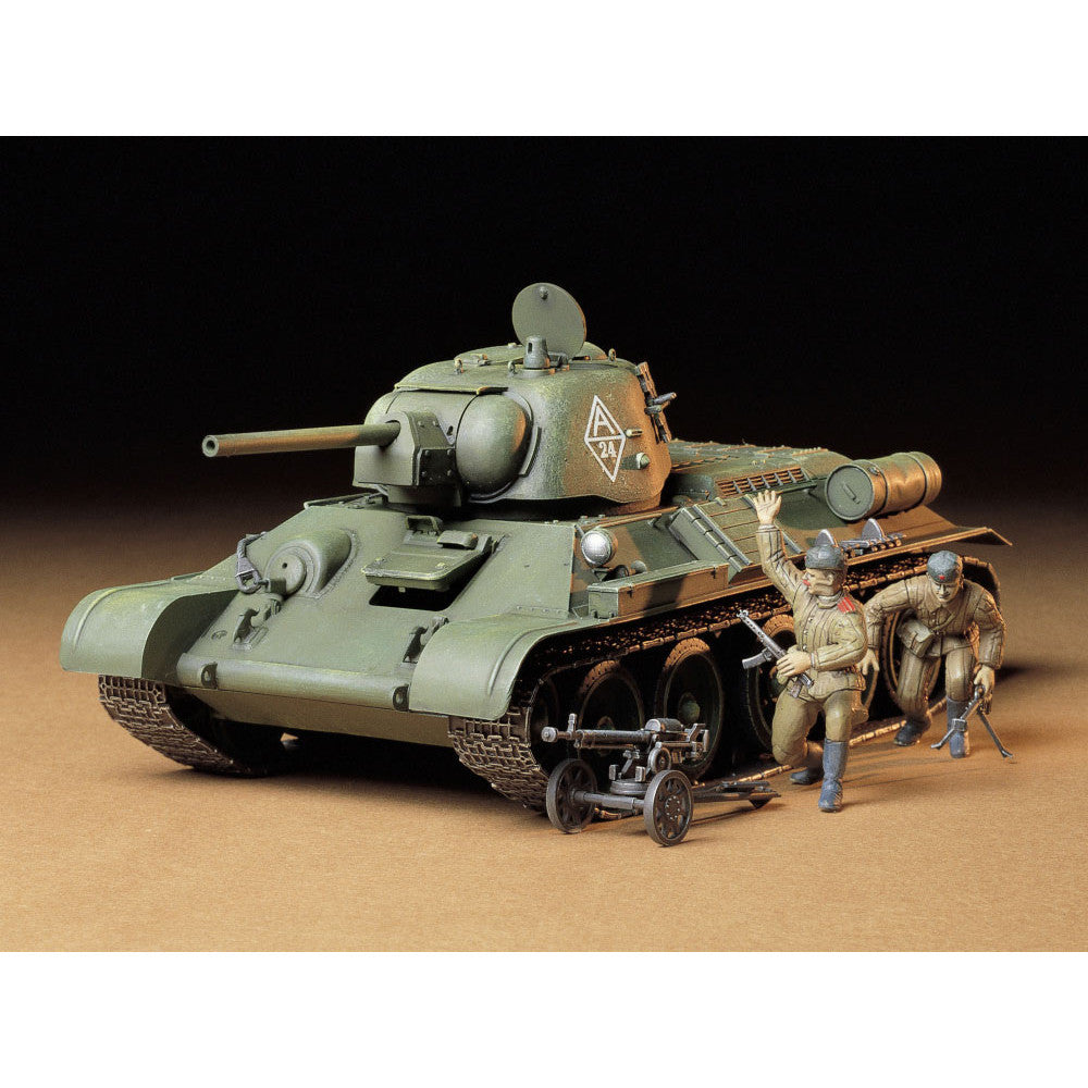 Tamiya-Tamiya 1/35 T34-76 CHTZ VERSION 1943 35149-rc-cars-scale-models-sunshine-coast