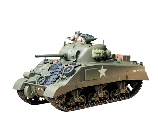 Tamiya-Tamiya 1/35 US M4 Sherman Early Production 35190-rc-cars-scale-models-sunshine-coast