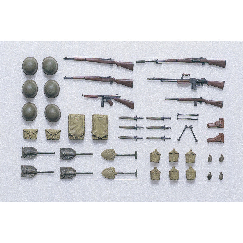 Tamiya-Tamiya 1/35 U.S. Infantry Equipment Set 35206-rc-cars-scale-models-sunshine-coast
