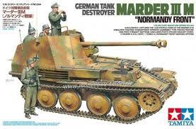 Tamiya-Tamiya 1/35 Marder III M Normandy 35364-rc-cars-scale-models-sunshine-coast