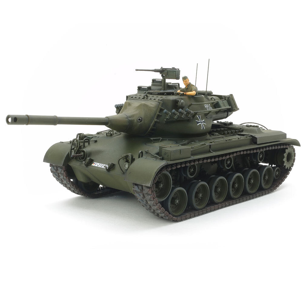 Tamiya-Tamiya 1/35 West German Tank M47 Patton Plastic Model Kit-rc-cars-scale-models-sunshine-coast
