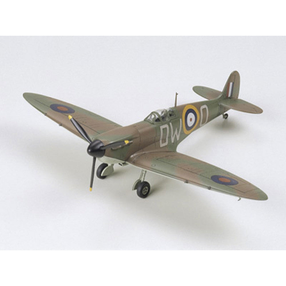 Tamiya-Tamiya 1/72 Supermarine Spitfire MK1 60748-rc-cars-scale-models-sunshine-coast