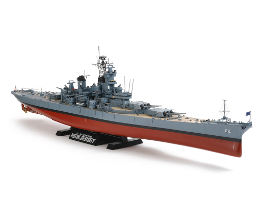 Tamiya-Tamiya 1/350 NEW JERSEY (W/DETAIL)-rc-cars-scale-models-sunshine-coast