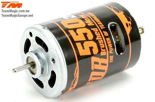 Team Magic-Brushed 550 motor to suit E5 brushed car-rc-cars-scale-models-sunshine-coast