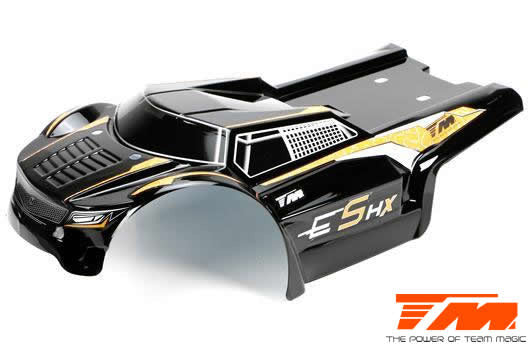 Team Magic-E5 HX body Orange/black-rc-cars-scale-models-sunshine-coast