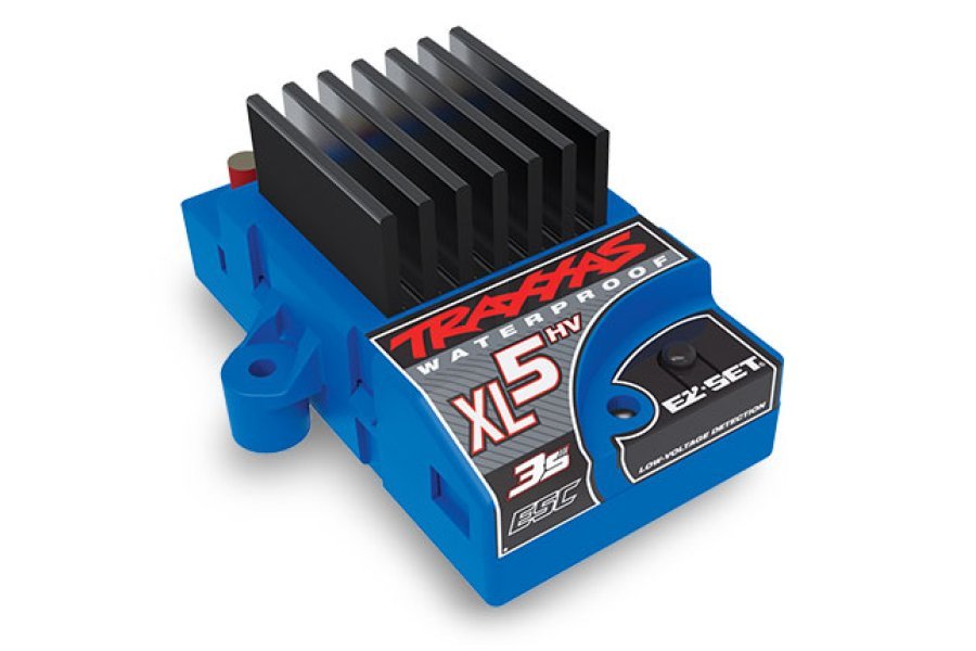 Techtonic Hobbies-Traxxas XL-5HV 3S Waterproof 100A Brushed ESC-rc-cars-scale-models-sunshine-coast