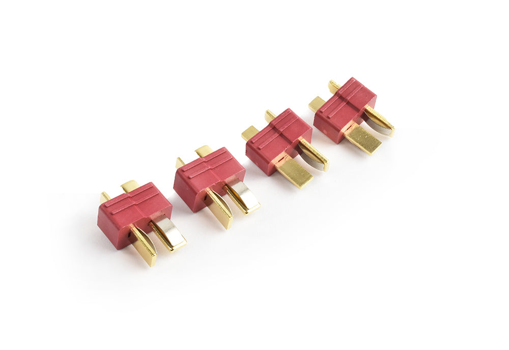 Tornado RC-Tornado Rc Dean Plug With Grids A Male 4Pcs/Bag -rc-cars-scale-models-sunshine-coast