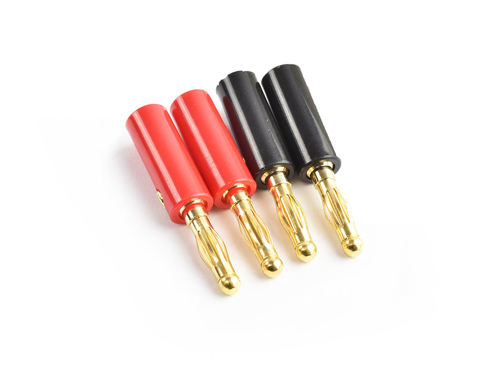 Tornado RC-Tornado Rc 4.0Mm Gold Connector,Red&Black 2Pairs/Bag -rc-cars-scale-models-sunshine-coast