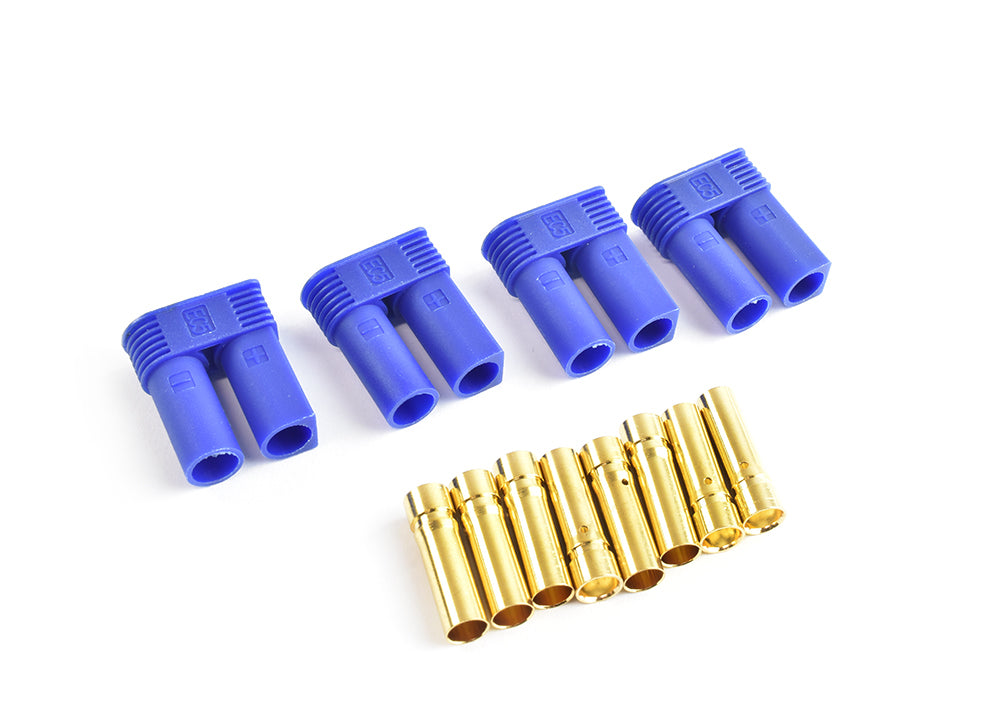 Tornado RC-Tornado Rc Ec5 Plug Female(Female Bullet With Male Housing)4Pcs/Bag -rc-cars-scale-models-sunshine-coast