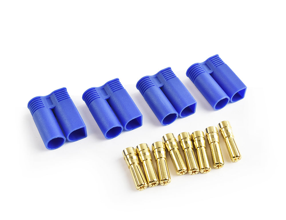 Tornado RC-Tornado Rc Ec5 Plug Male(Male Bullet With Female Housing) 4Pcs/Bag -rc-cars-scale-models-sunshine-coast