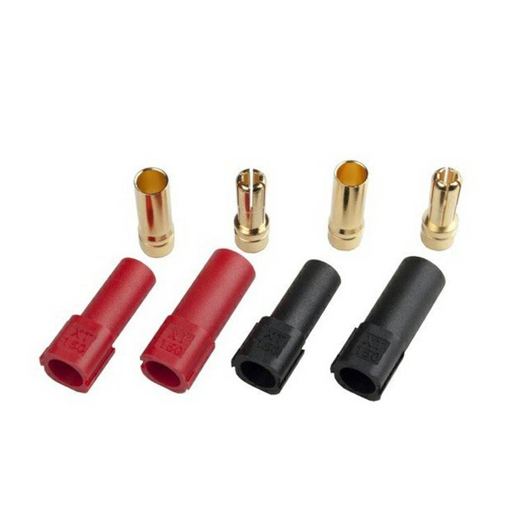 Tornado RC-Tornado Rc Red And Black Xt150 Connector Male & Female ( 2 X Male & 2 X Female Per Bag) -rc-cars-scale-models-sunshine-coast