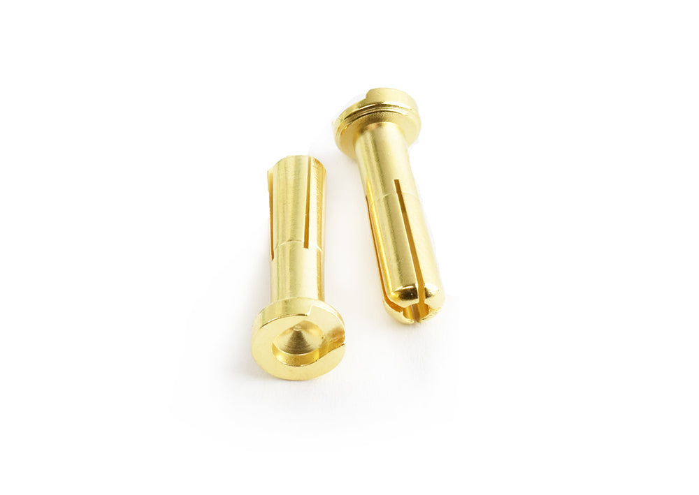 Tornado RC-Tornado Rc 4.0Mm Low Profile Gold Plated Connector Male 2Pcs/Bag -rc-cars-scale-models-sunshine-coast