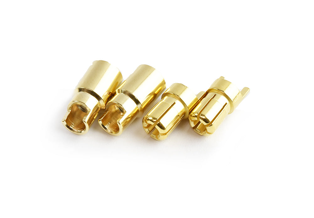 Tornado RC-Tornado Rc 6.0Mm Gold Plated Connector(F&M) 2Pairs/Bag -rc-cars-scale-models-sunshine-coast
