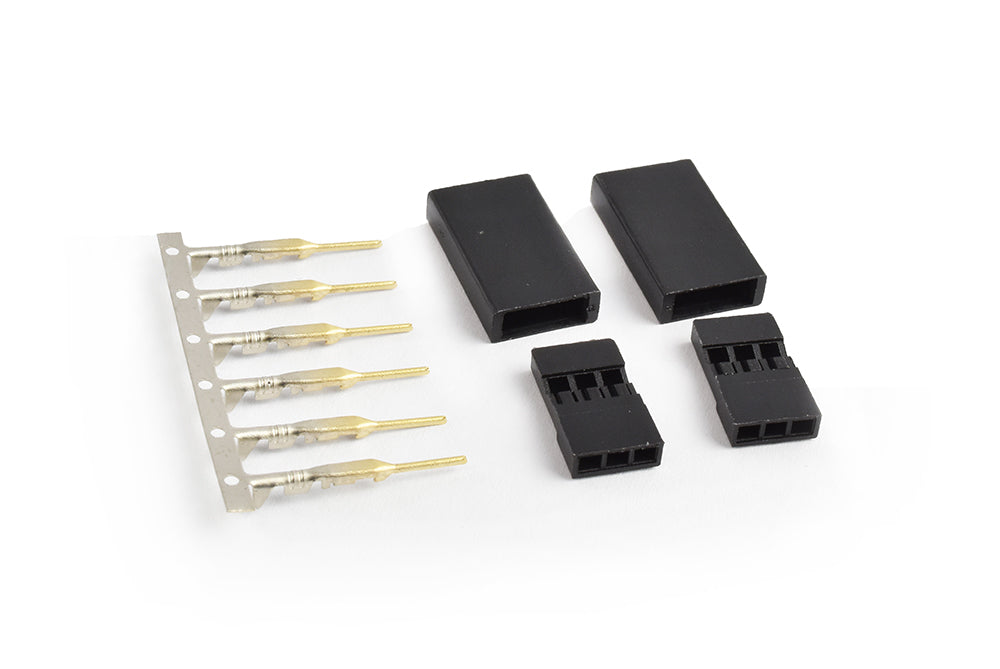 Tornado RC-Tornado Rc Futaba Connector Female Gold Plated Terminals 2Sets/Bags -rc-cars-scale-models-sunshine-coast