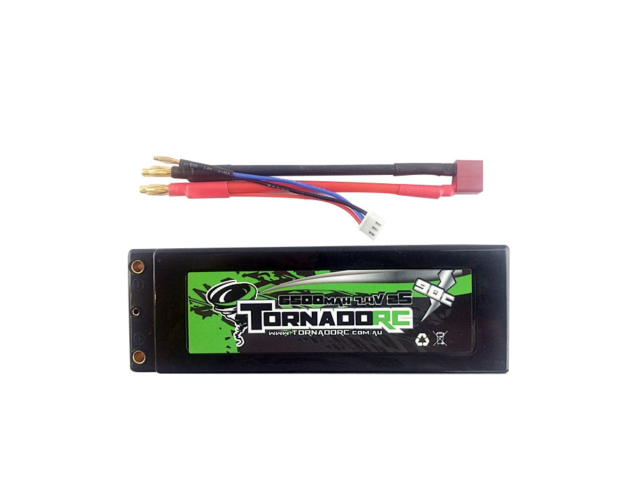 Tornado RC-Tornado Rc 6500Mah 90C 7.4V Deans 2S -rc-cars-scale-models-sunshine-coast